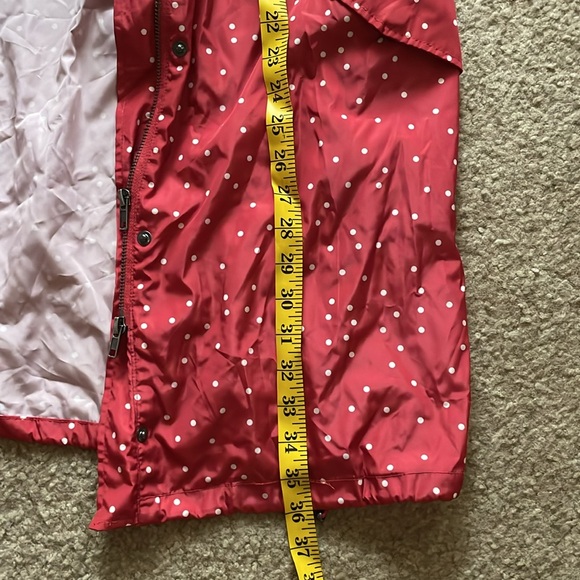 Torrid polka dot rain coat. Brand new without tags. Never worn. Size 1. - Picture 7 of 9